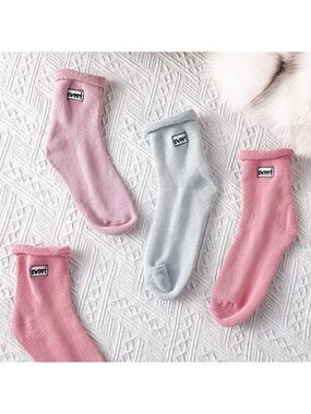 𝅺3 Pairs Wool Soft Socks Warm Slouch Winter Fall Womens Pack Thick Cozy Knit NWT